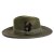 Hatter - Gårda Molinella Crushable Wool felt Fedora (grønn)