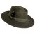 Hatter - Gårda Molinella Crushable Wool felt Fedora (grønn)