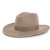 Hatter - Gårda Pocatello Crushable Wool felt Western hat (beige)