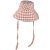 Hatter - Gårda Poppy Checkered sun hat (rosa)