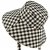 Hatter - Gårda Poppy Checkered sun hat (svart)