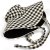 Hatter - Gårda Poppy Checkered sun hat (svart)