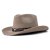 Hatter - Gårda Santaquin Crushable Wool felt Western hat (taupe)