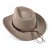 Hatter - Gårda Santaquin Crushable Wool felt Western hat (taupe)