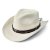 Hatter - Gårda Santaquin Crushable Wool felt Western hat (hvit)