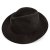 Hatter - Gårda Sassari Wool Fedora (svart)