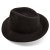 Hatter - Gårda Sassari Wool Fedora (svart)
