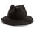 Hatter - Gårda Sassari Wool Fedora (svart)