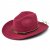 Hatter - Gårda Toquerville Crushable Wool felt Western hat (rød)