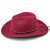 Hatter - Gårda Toquerville Crushable Wool felt Western hat (rød)