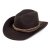 Hatter - Gårda Toquerville Crushable Wool felt Western hat (brun)