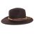 Hatter - Gårda Toquerville Crushable Wool felt Western hat (brun)