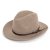 Hatter - Gårda Vicenza Crushable Wool felt Fedora (beige)