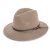 Hatter - Gårda Vicenza Crushable Wool felt Fedora (beige)