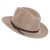 Hatter - Gårda Vicenza Crushable Wool felt Fedora (beige)