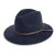 Hatter - Gårda Vicenza Crushable Wool felt Fedora (blå)