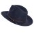 Hatter - Gårda Vicenza Crushable Wool felt Fedora (blå)