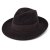 Hatter - Gårda Volterra Fedora Wool Hat (mørk brun)