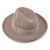 Hatter - Gårda Volterra Fedora Wool Hat (taupe)