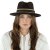 Hatter - Gårda Belluno Crushable Wool felt Fedora (brun)