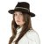 Hatter - Gårda Belluno Crushable Wool felt Fedora (brun)