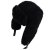 Pelslue - Gårda Lycksele Trapper hat (svart)