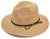 Hatter - Gårda Fedora Straw Hat (naturlig)