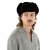 Pelslue - Gårda Lycksele Trapper hat (svart)