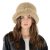 Pelshette - Gårda Piatra Faux Fur Hat (beige)