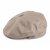 Sixpence / Flat cap - Jaxon Hats Cotton Newsboy Cap (beige)