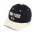 Cap Barn - Gårda New York Baseball Cap (svart/kremfarget)