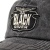 Caps - Black River Eagle Washed Trucker (svart/kremfarget)