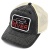 Caps - Black River Hare Washed Trucker (svart/kremfarget)