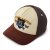 Caps - Black River Wildlife Crew Trucker (beige/grønn/brun)