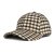 Caps - Gårda Varel Checkered Cap (beige)