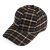 Caps - Gårda Varel Checkered Cap (svart/brun)