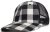 Hette - Gårda Checkered Trucker (svart og hvit)