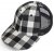 Hette - Gårda Checkered Trucker (svart og hvit)