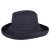 Hatter - Sur la Tête Lily Linen-Cotton Sun Hat (Navy)