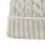 Beanies - Gårda Bad Gastein Cable Knit Wool Mix Beanie (hvit)
