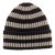 Beanies - Gårda Davos Striped Merino Wool Beanie (brun/beige)