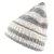 Beanies - Gårda Lech Striped Wool Mix Beanie (beige/grå)