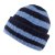 Beanies - Gårda Lech Striped Wool Mix Beanie (blå)