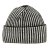 Beanies - Gårda Megève Striped Cashmere Mix Beanie (svart/hvitt)