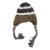 Beanies - Gårda Quellon Knit Earflap Beanie (brun/flerfarget)