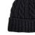 Beanies - Gårda Saas-Fee Cable Knit Wool Mix Beanie (svart)