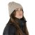 Beanies - Gårda Bormio Cable Knit Wool Mix Beanie (beige)