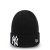 Beanies - New Era New Cuff Knit Beanie New York Yankees (Sort)