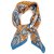 Tørkle - Gårda Paisley Satin Scarf (oransje)