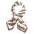 Tørkle - Gårda Zebra Satin Scarf (brun)